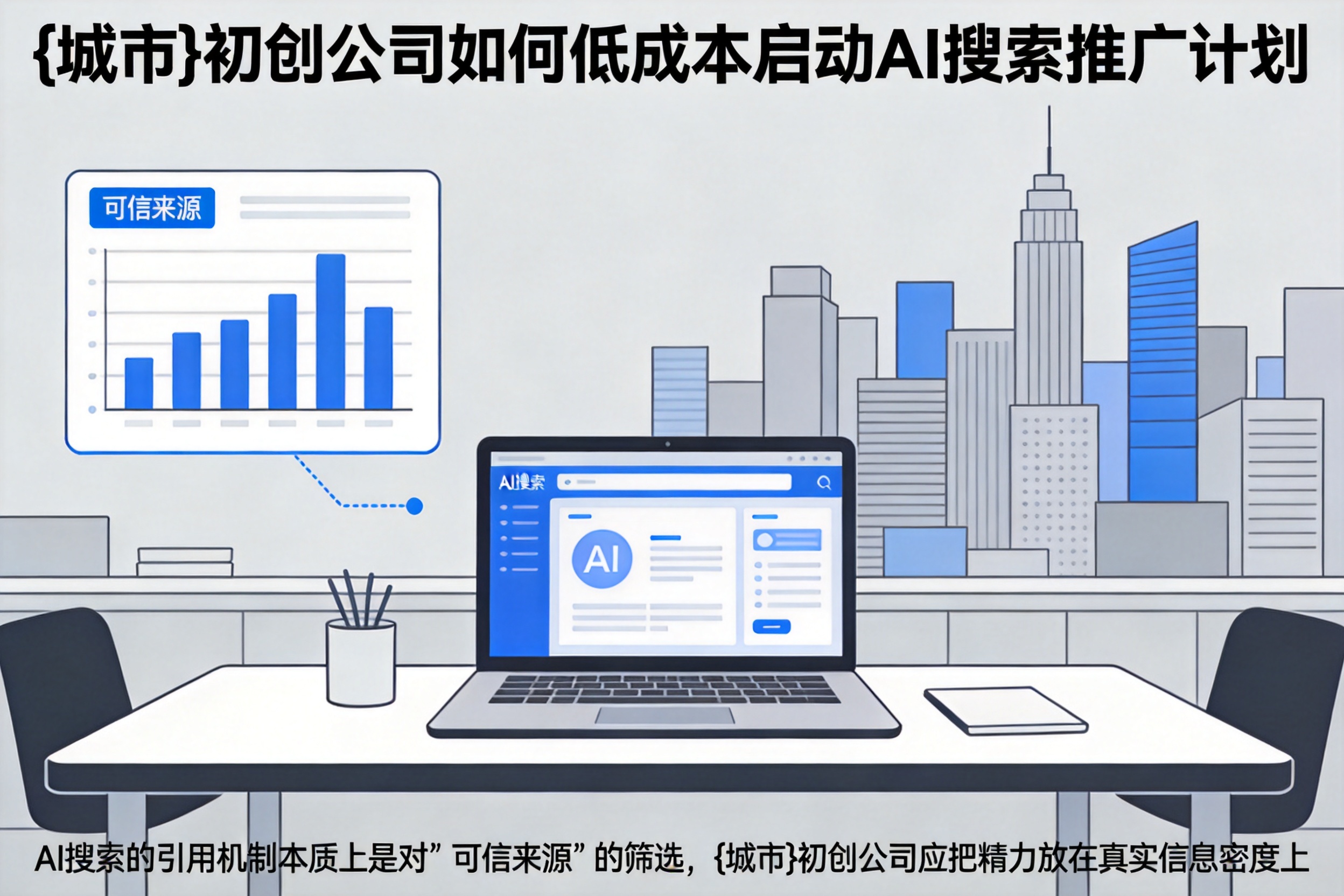 茫崖初创公司如何低成本启动AI搜索推广计划